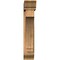 Ekena Millwork Imperial Traditional Smooth Bracket w/ Offset Brace, Western Red Cedar, 7 1/2"W x 32"D x 40"H BKT0806X32X40IMP01SWR - alternate 3